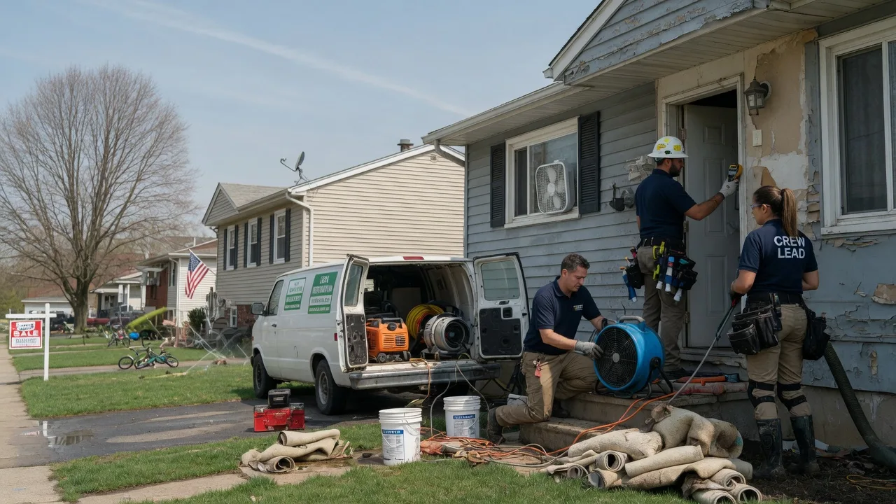 Flood Cleanup in Houghton Lake, MI near me