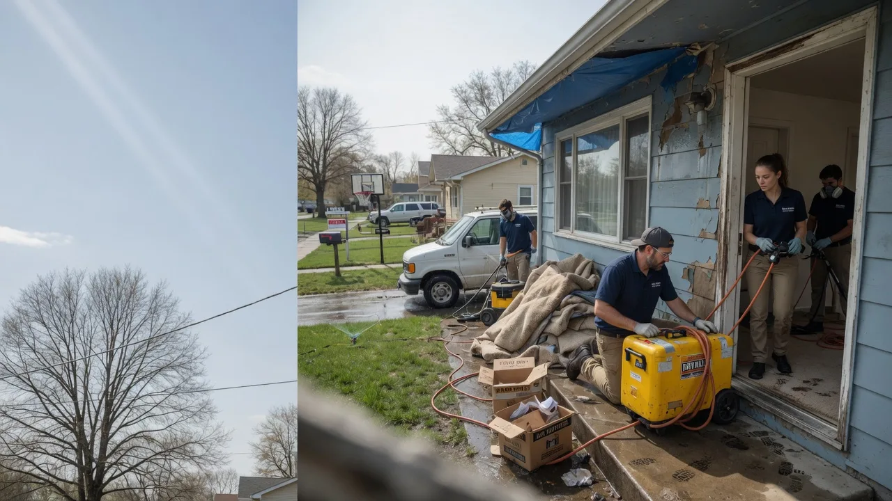 Basement Flood Cleanup in Houghton Lake, MI near me